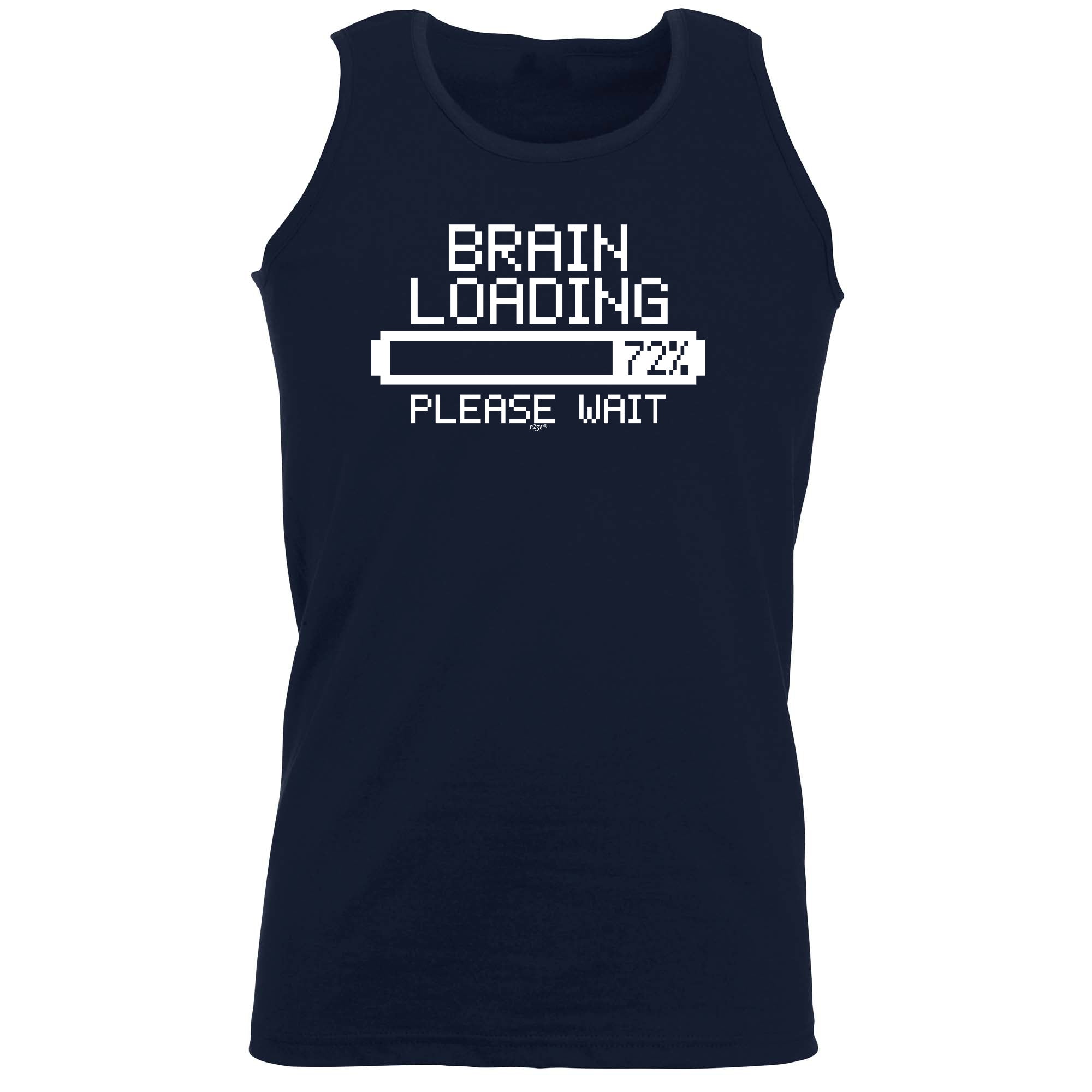 Brain Loading - Funny Vest Singlet Unisex Tank Top