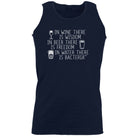 In Wine There Is Wisdom - Funny Vest Singlet Unisex Tank Top
