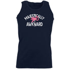 Majestically Awkward - Funny Vest Singlet Unisex Tank Top