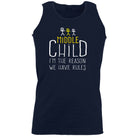 Middle Child 3 The Reason We Have Rules - Funny Vest Singlet Unisex Tank Top