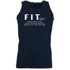 Fit Ish But Like Food More Fitness - Funny Vest Singlet Unisex Tank Top