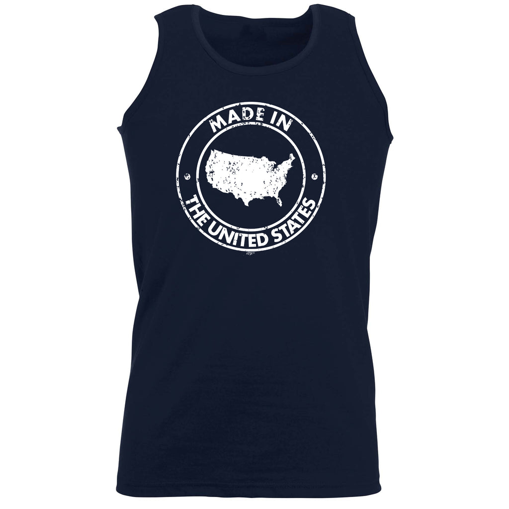 Made In The United States - Funny Vest Singlet Unisex Tank Top