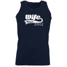 Wife Since 2012 - Funny Vest Singlet Unisex Tank Top