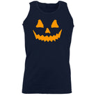 Pumpkin Smile Orange - Funny Vest Singlet Unisex Tank Top
