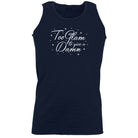 Too Glam To Give A Damn - Funny Vest Singlet Unisex Tank Top