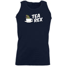 Tea Rex - Funny Vest Singlet Unisex Tank Top