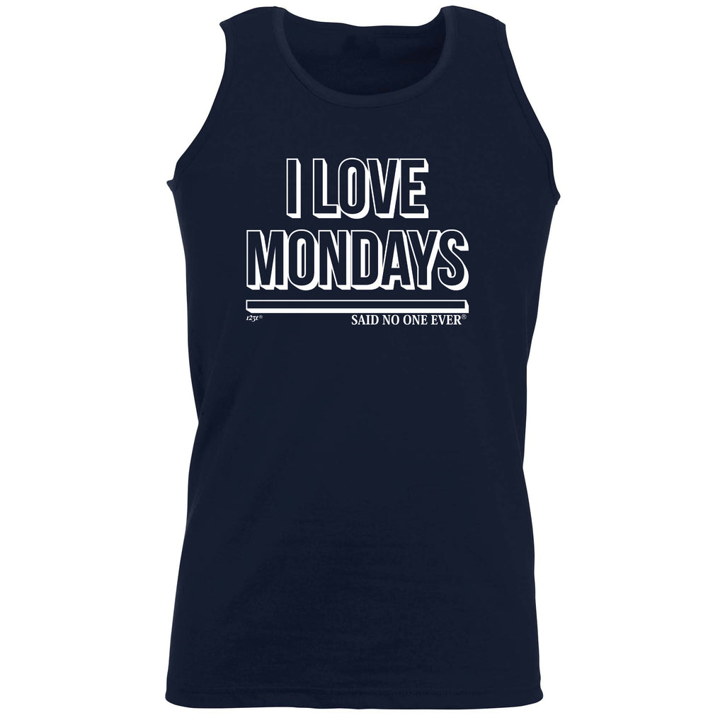 Love Mondays Snoe - Funny Vest Singlet Unisex Tank Top