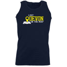 Put On The Map Devon - Funny Vest Singlet Unisex Tank Top