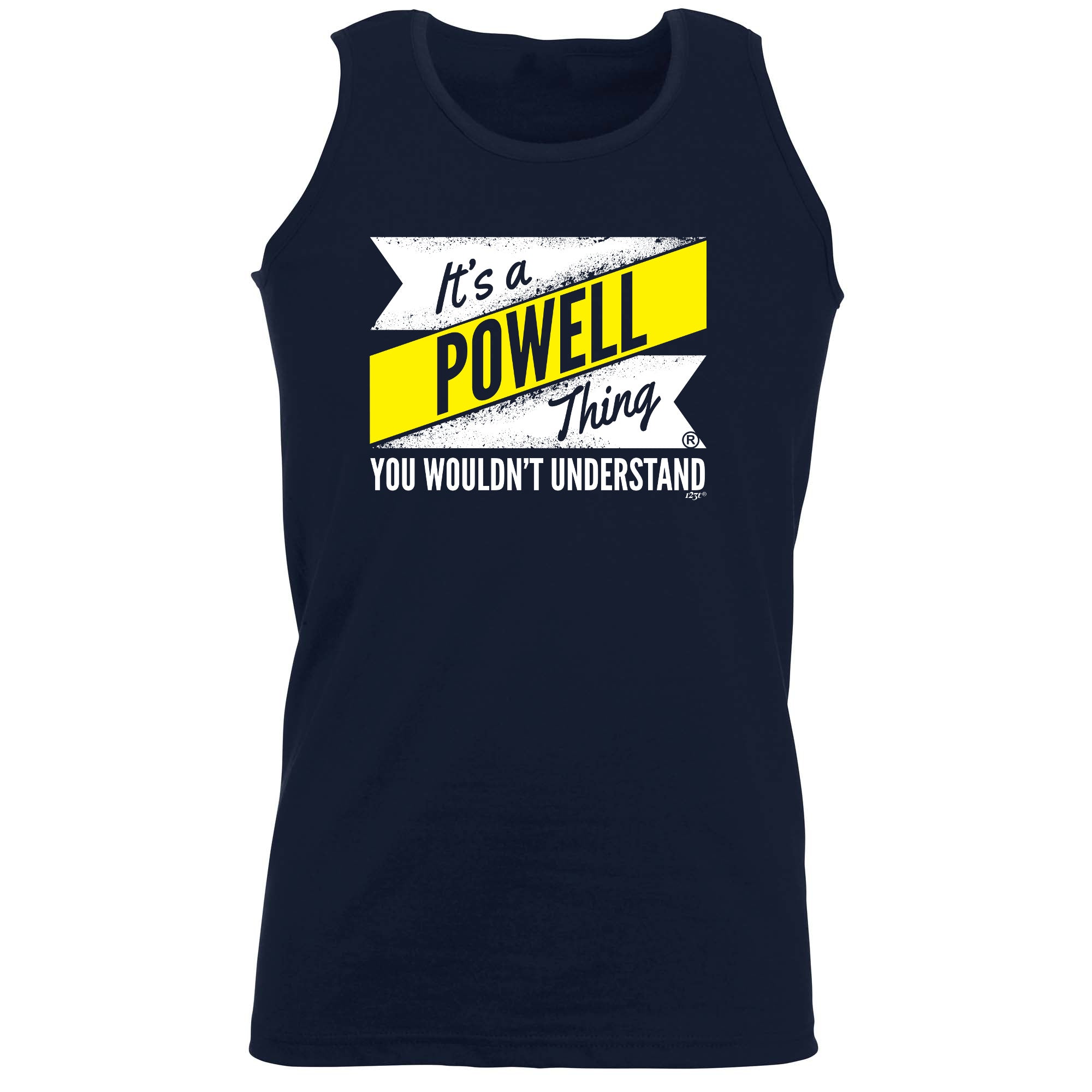 Powell V2 Surname Thing - Funny Vest Singlet Unisex Tank Top