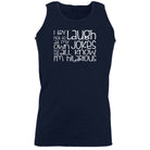 Try Not To Laugh At My Own Jokes - Funny Vest Singlet Unisex Tank Top