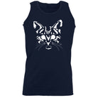Cat Head - Funny Vest Singlet Unisex Tank Top