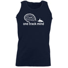One Track Mind Gokart - Funny Vest Singlet Unisex Tank Top