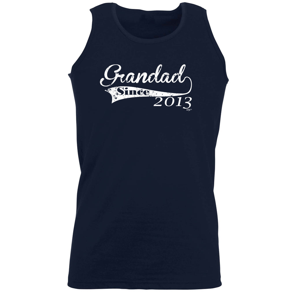 Grandad Since 2013 - Funny Vest Singlet Unisex Tank Top