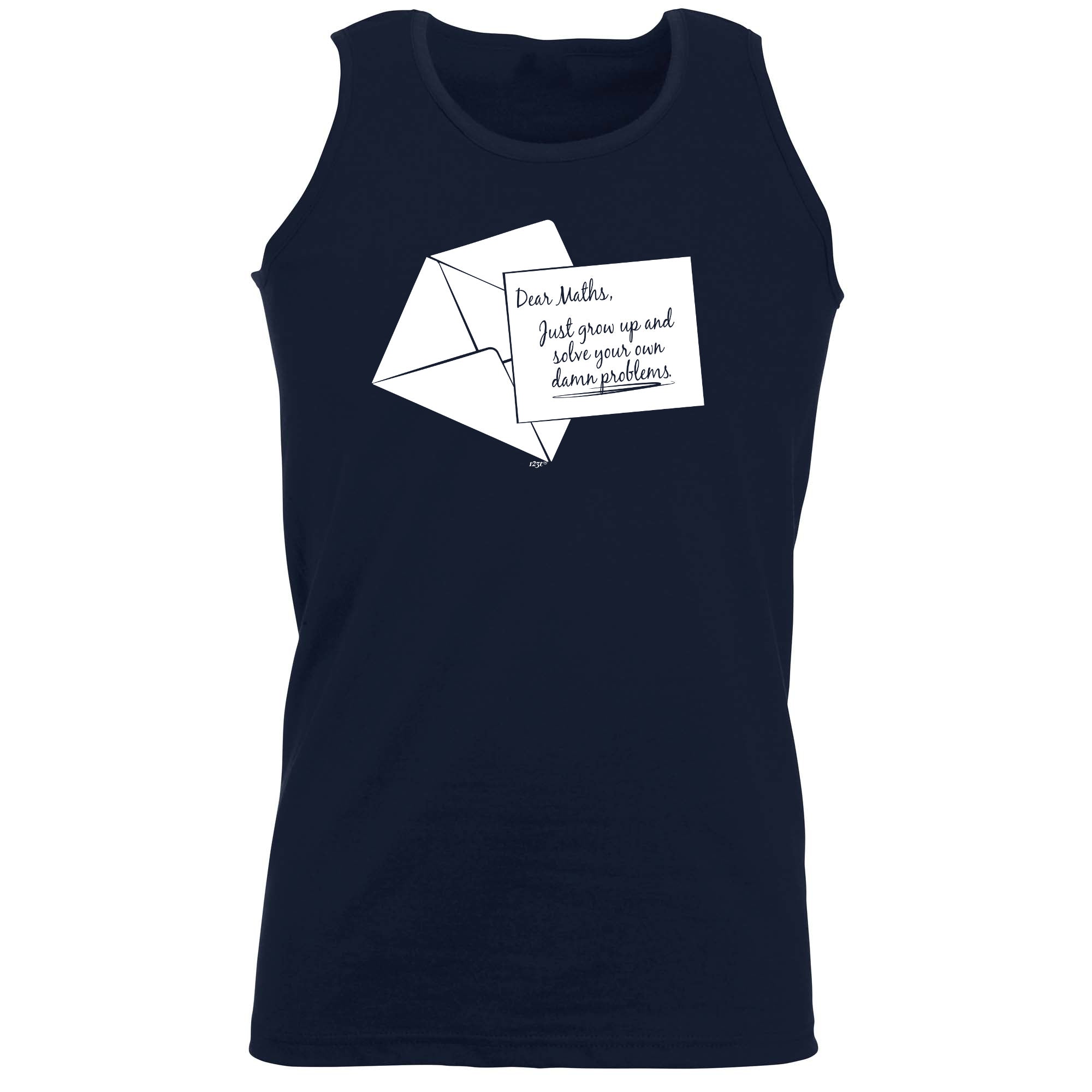 Dear Maths Just Grow Up - Funny Vest Singlet Unisex Tank Top