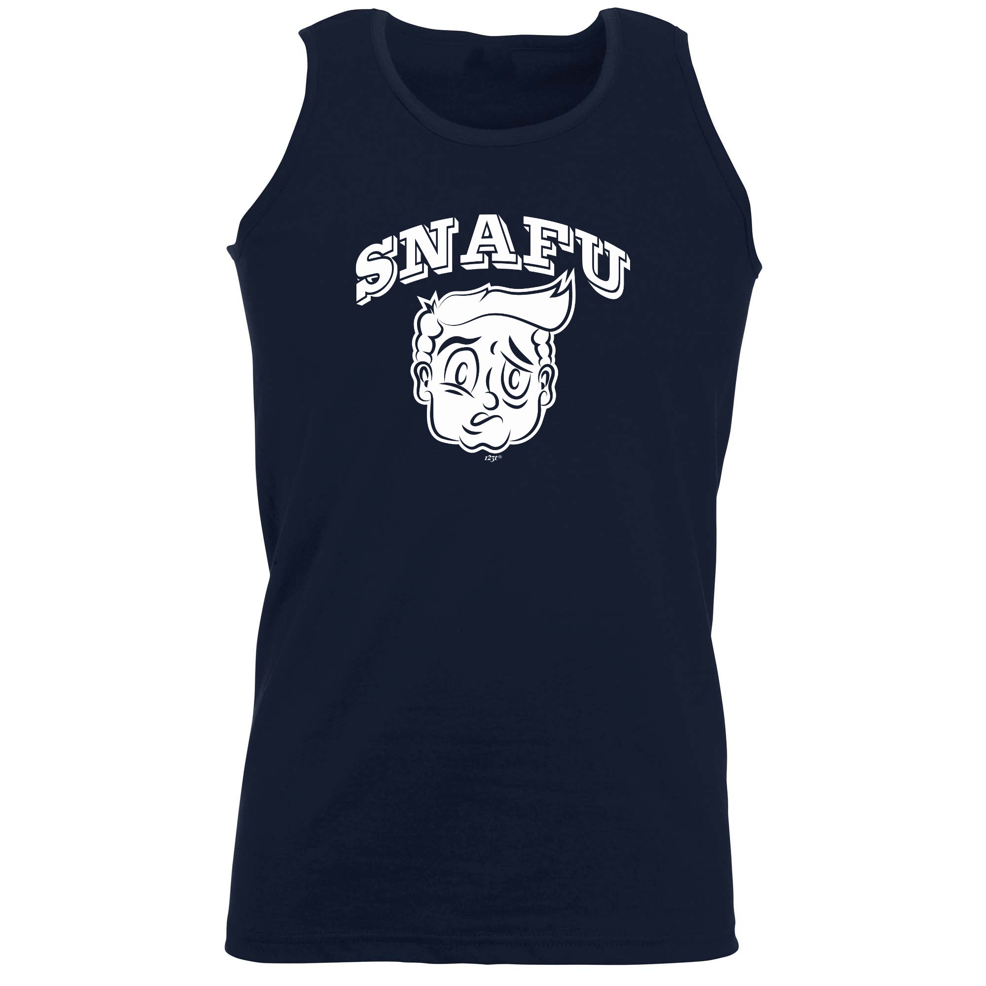 Snafu Face - Funny Vest Singlet Unisex Tank Top