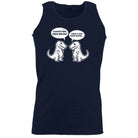Love You This Much Trex Dinosaur - Funny Vest Singlet Unisex Tank Top