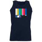 Tv Colour Test Screen - Funny Vest Singlet Unisex Tank Top