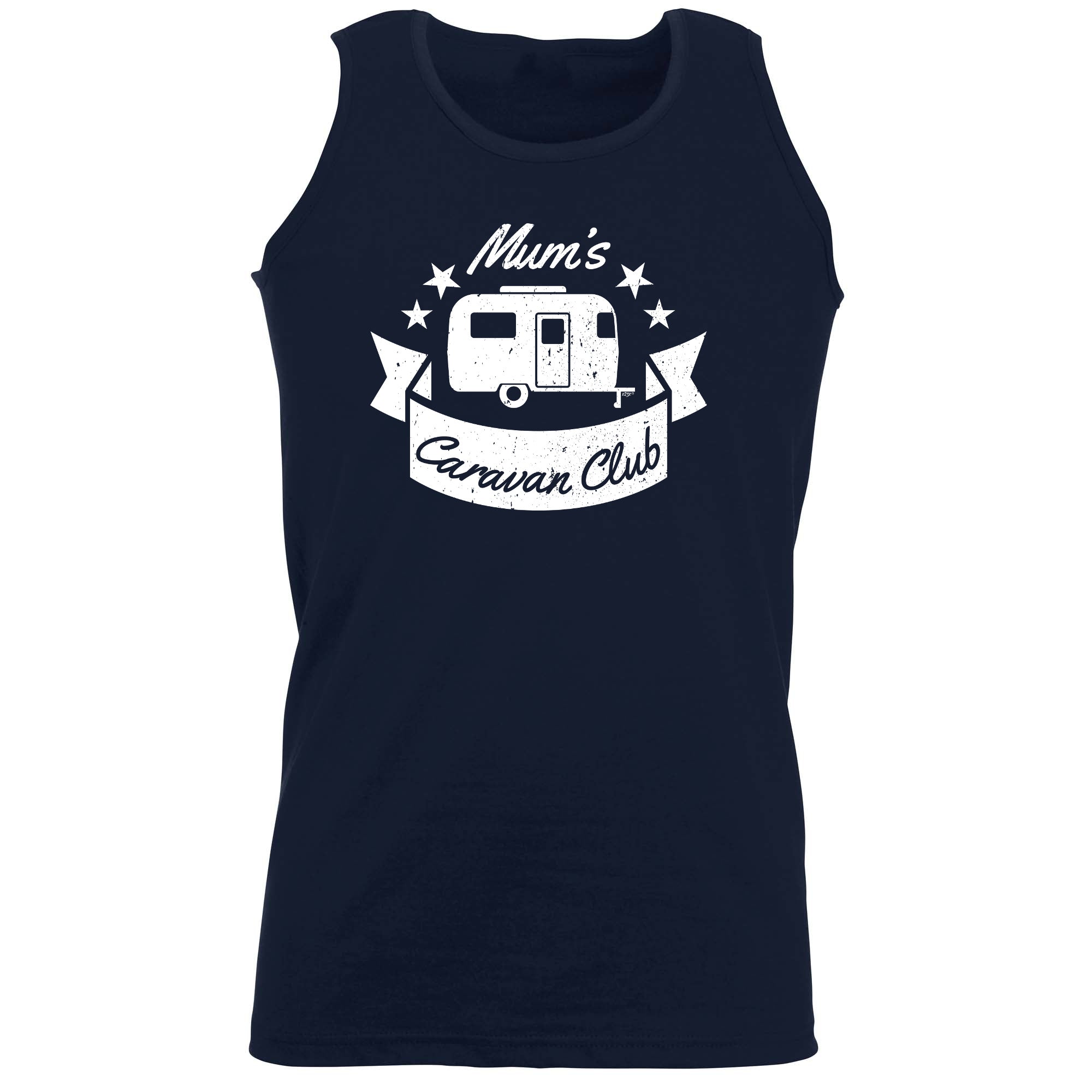 Mums Caravan Club - Funny Vest Singlet Unisex Tank Top