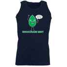 Encourage Mint - Funny Vest Singlet Unisex Tank Top