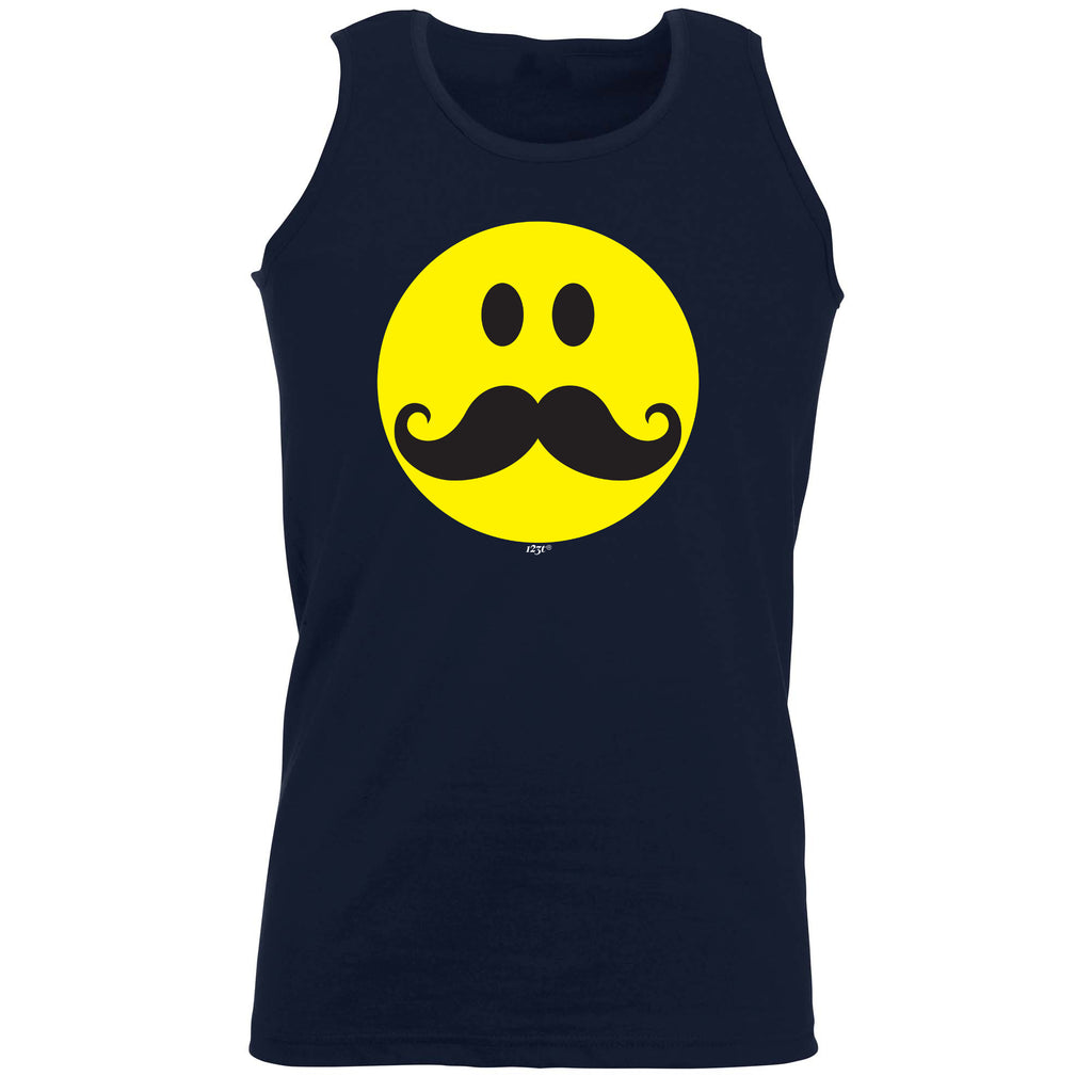 Moustache Smile - Funny Vest Singlet Unisex Tank Top
