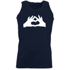 Heart Hands - Funny Vest Singlet Unisex Tank Top
