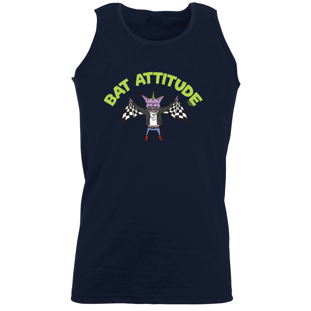 Bat Attitude - Funny Vest Singlet Unisex Tank Top