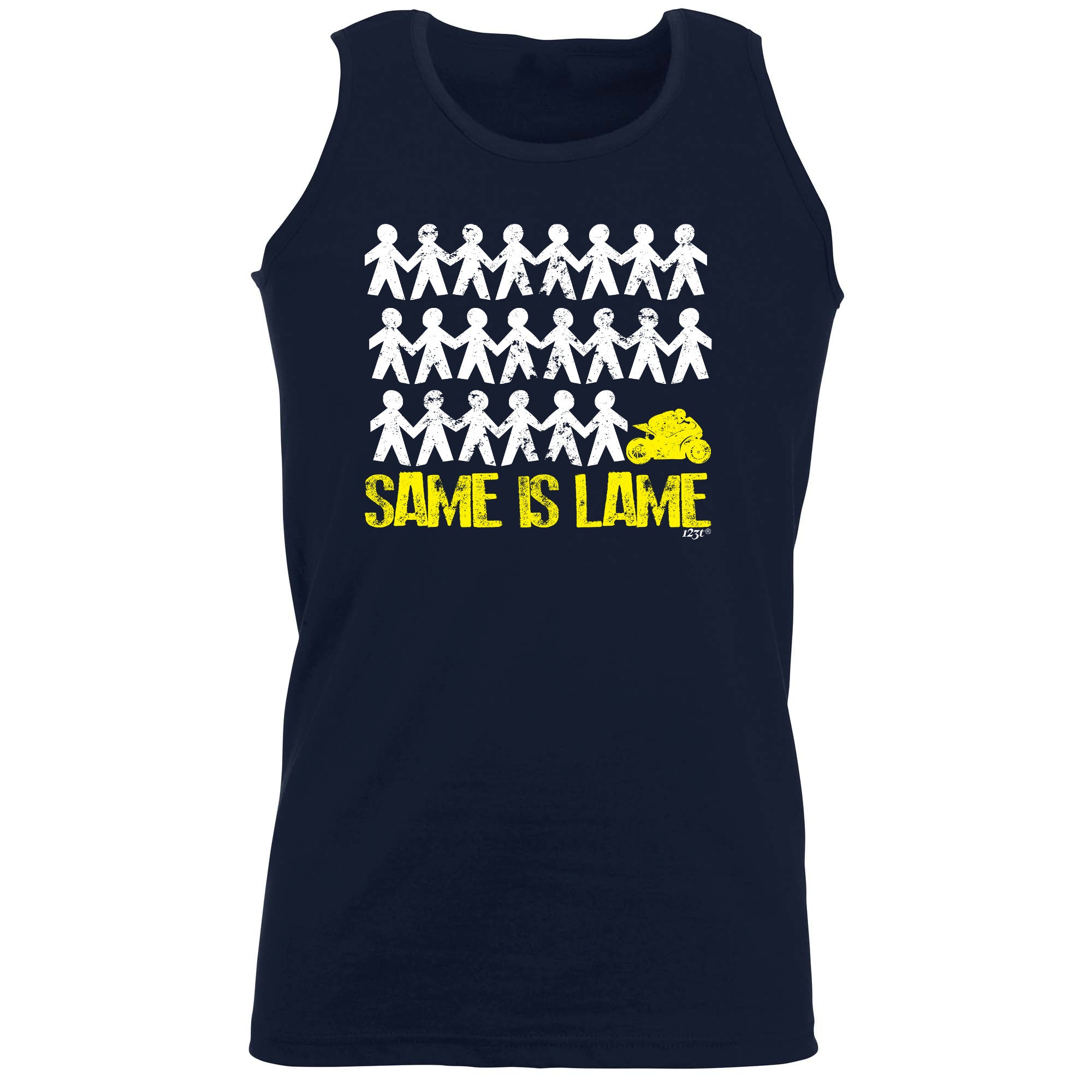 Same Is Lame Speedmoto - Funny Vest Singlet Unisex Tank Top