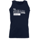 Im Super Lazy Today Cape - Funny Vest Singlet Unisex Tank Top