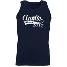 Auntie Since 2017 - Funny Vest Singlet Unisex Tank Top