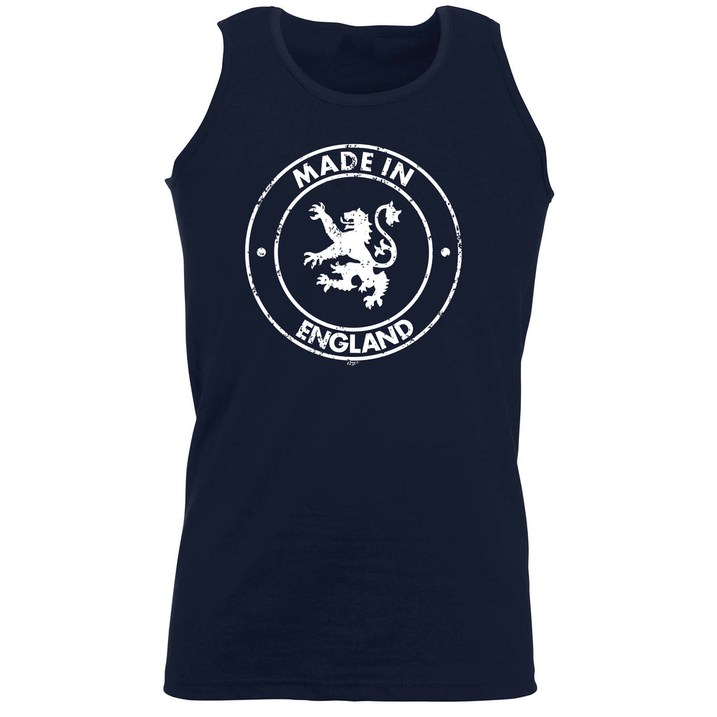 Made In England - Funny Vest Singlet Unisex Tank Top