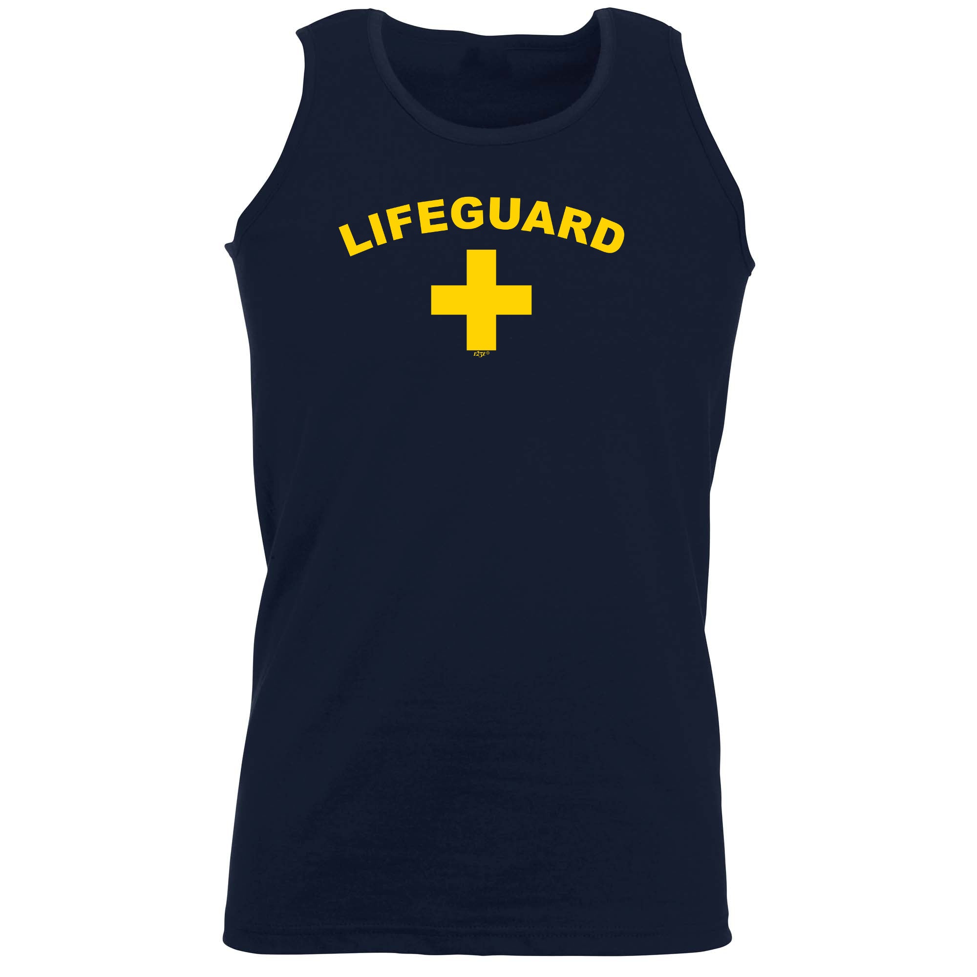 Lifeguard Yellow - Funny Vest Singlet Unisex Tank Top