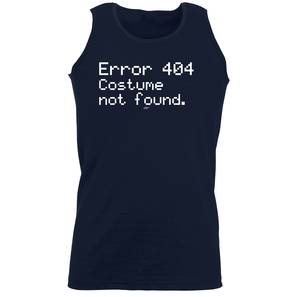 Error 404 Costume - Funny Vest Singlet Unisex Tank Top