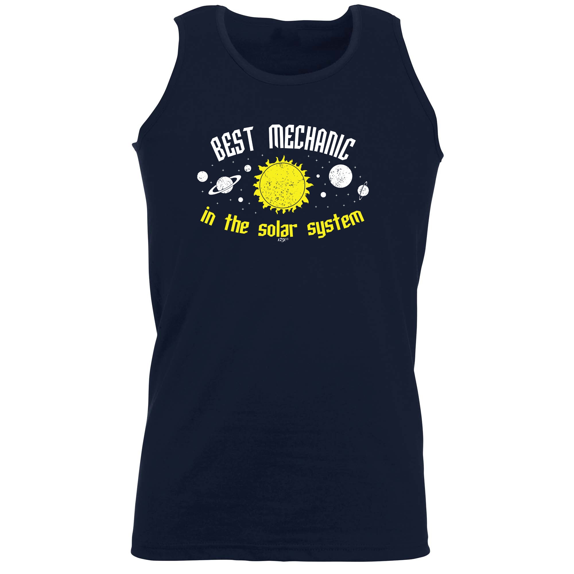 Best Mechanic Solar System - Funny Vest Singlet Unisex Tank Top