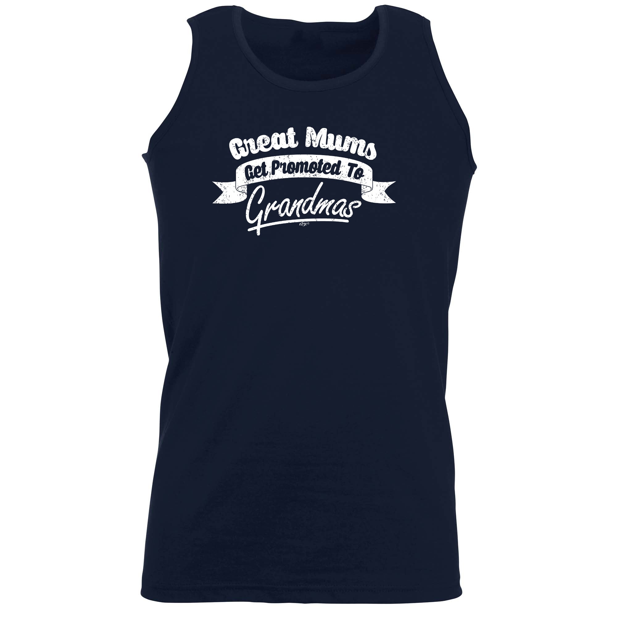 Great Mums Get Promoted - Funny Vest Singlet Unisex Tank Top