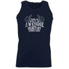 This Is What Awesome Secretary - Funny Vest Singlet Unisex Tank Top