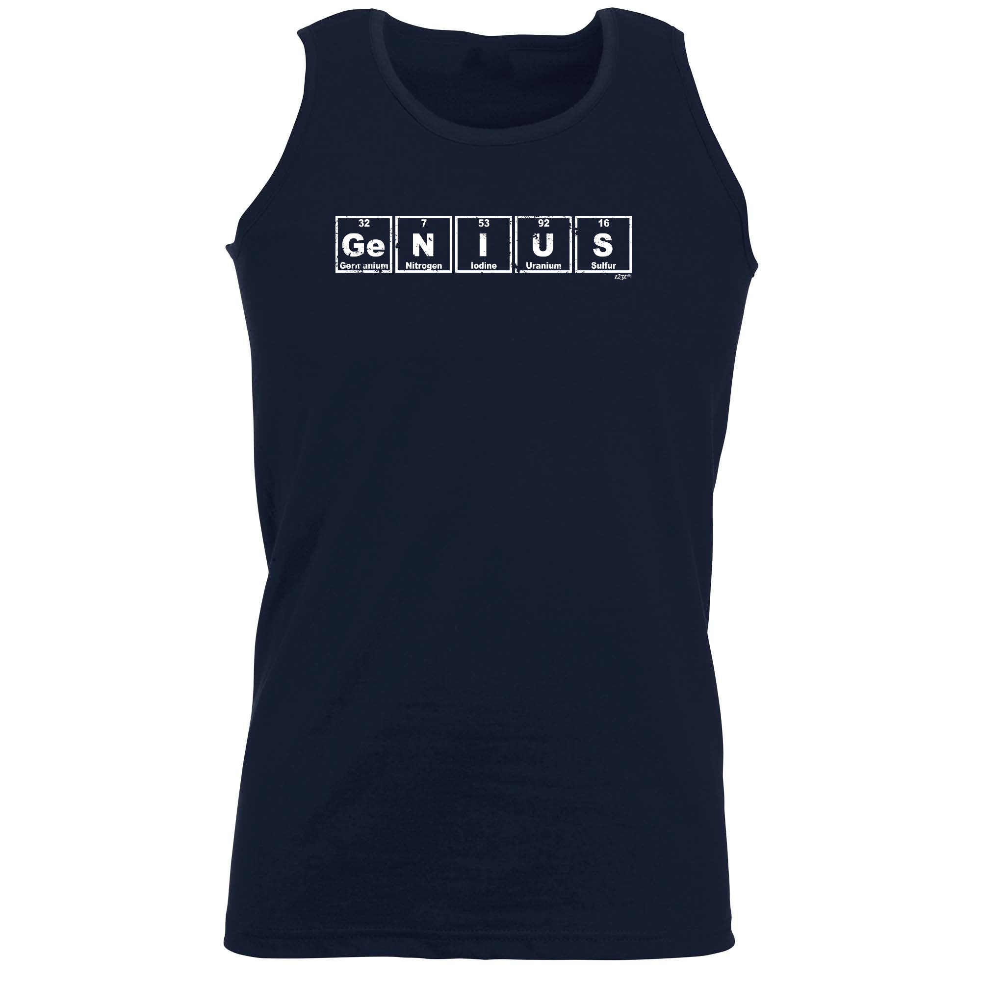 Genius Element - Funny Vest Singlet Unisex Tank Top