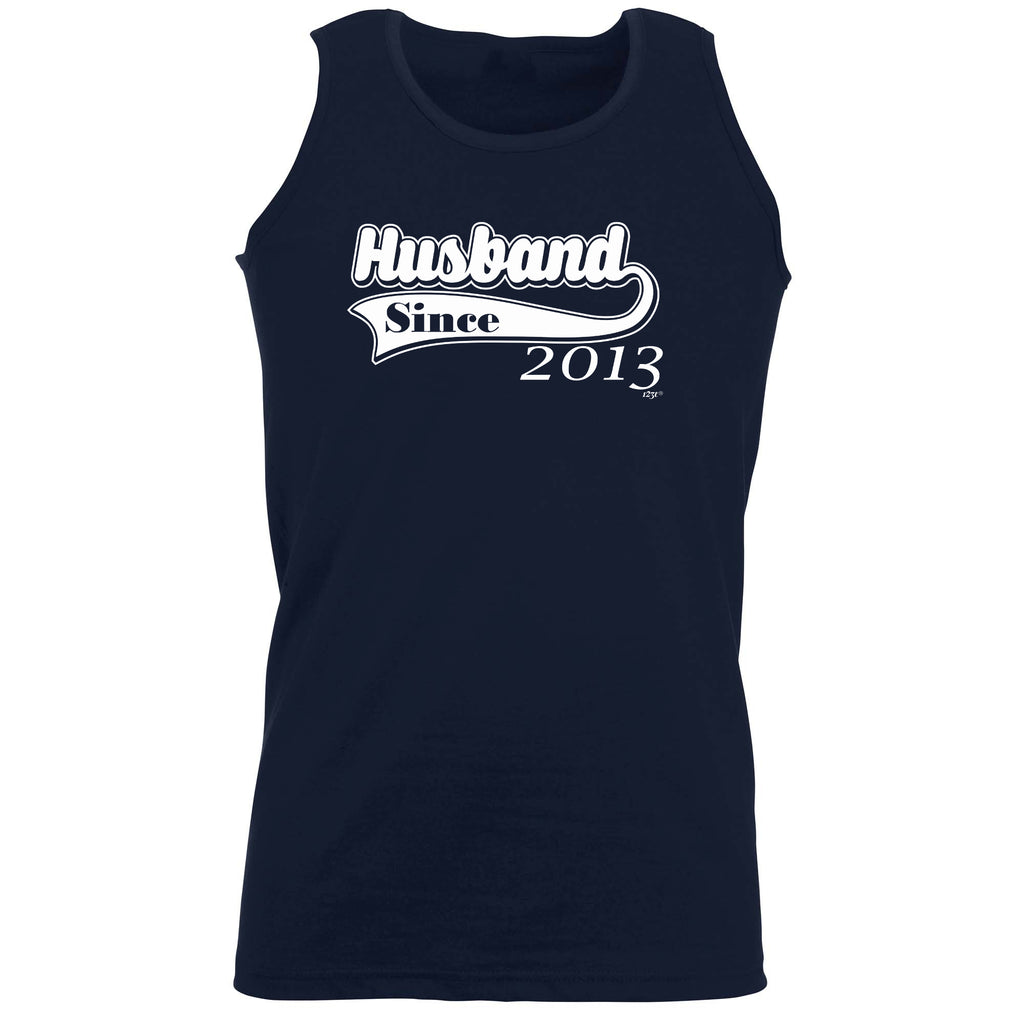 Husband Since 2013 - Funny Vest Singlet Unisex Tank Top