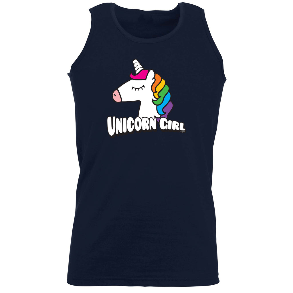 Unicorn Girl - Funny Vest Singlet Unisex Tank Top