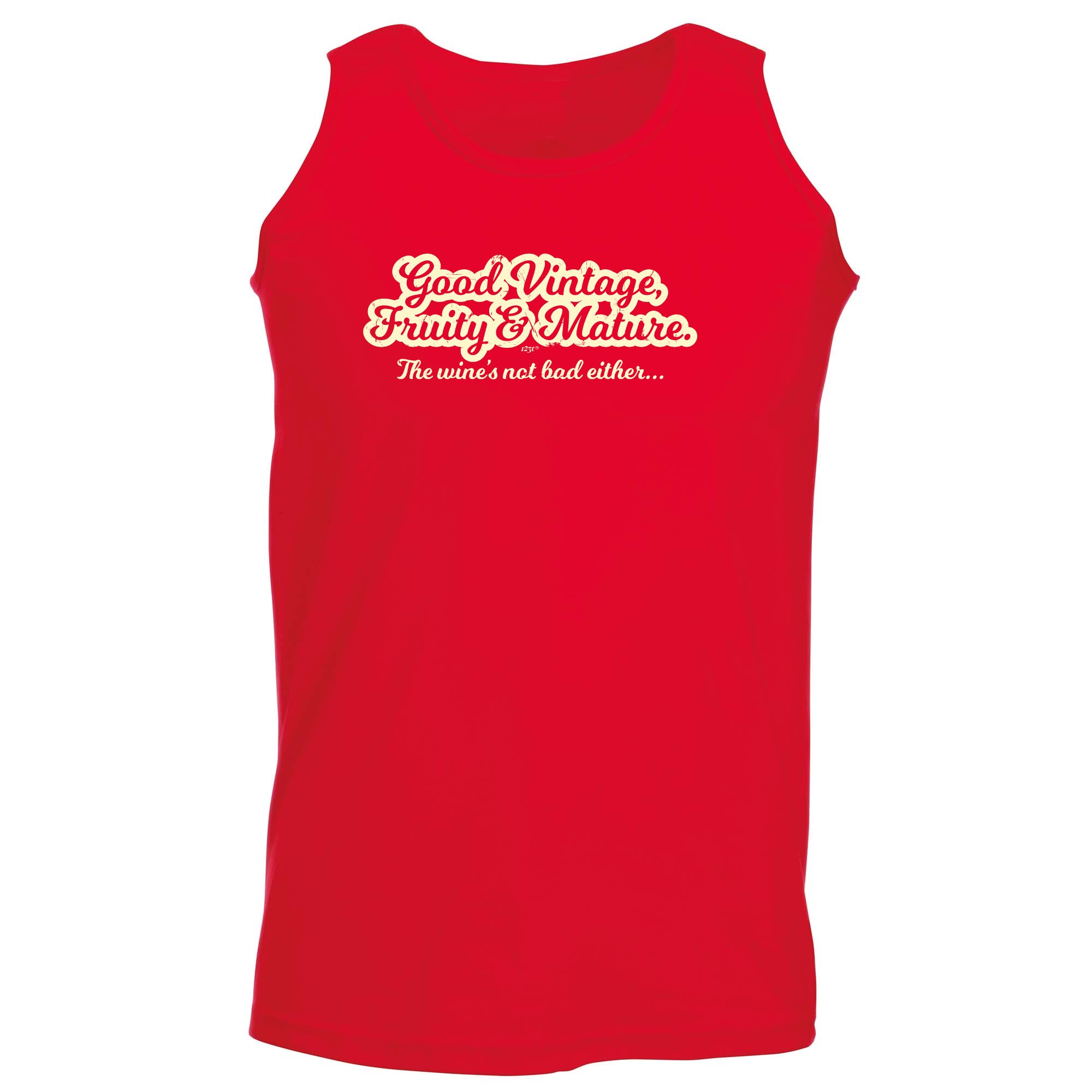 Good Vintage Fruity And Mature - Funny Vest Singlet Unisex Tank Top