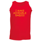 Make Adorable Babies - Funny Vest Singlet Unisex Tank Top