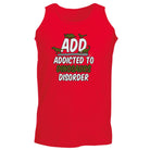 Add Dinosaur - Funny Vest Singlet Unisex Tank Top