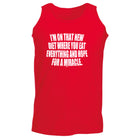 Im On That New Diet - Funny Vest Singlet Unisex Tank Top