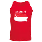 Singapore - Funny Vest Singlet Unisex Tank Top