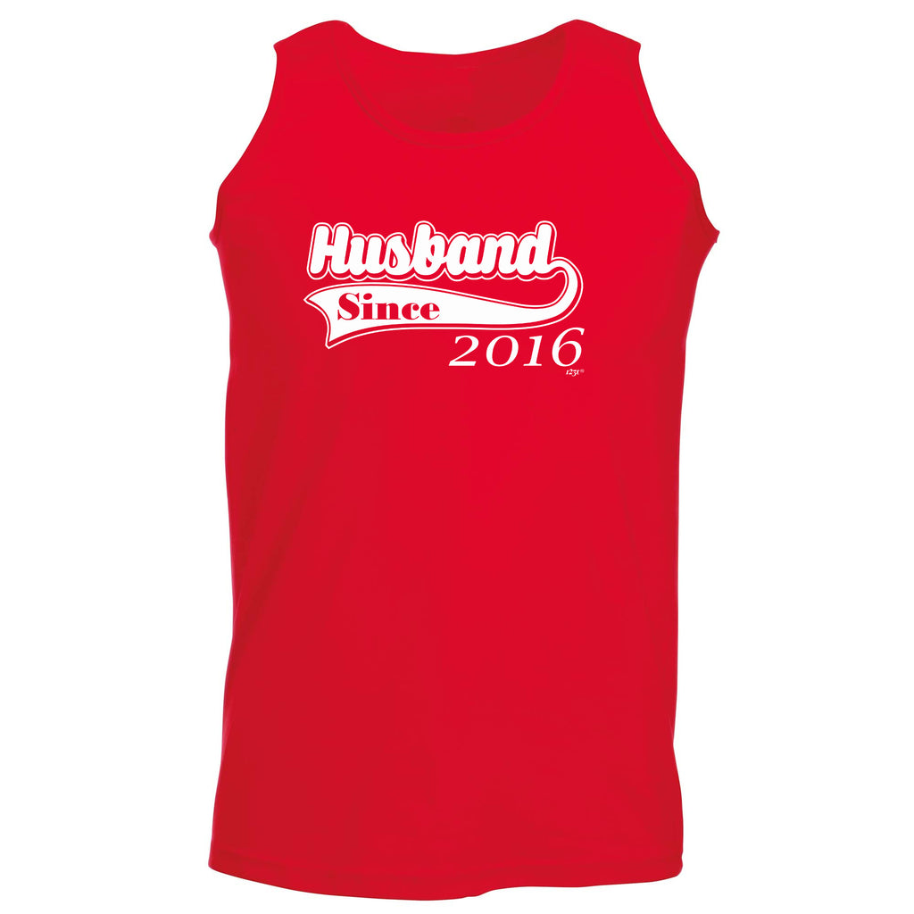 Husband Since 2016 - Funny Vest Singlet Unisex Tank Top