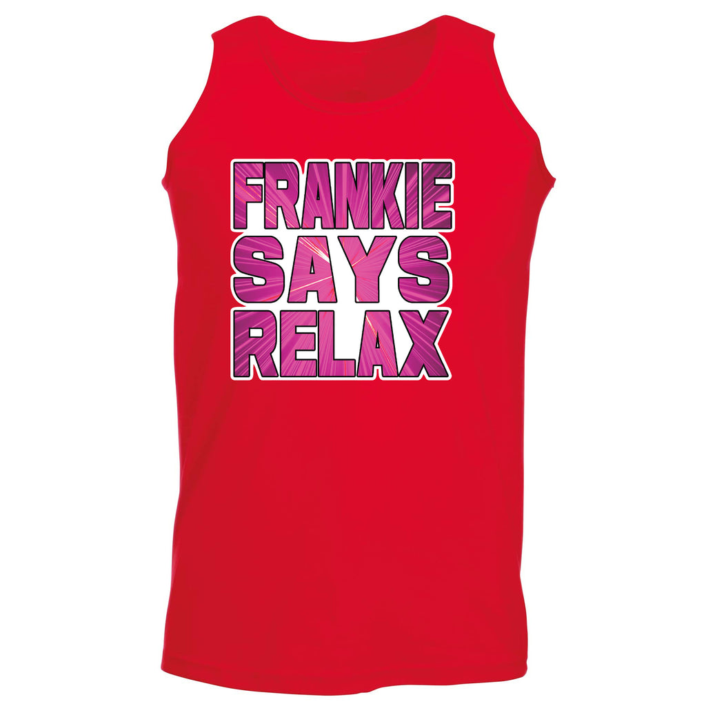 Frankie Pink Lazer - Funny Vest Singlet Unisex Tank Top