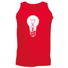 Light Bulb White - Funny Vest Singlet Unisex Tank Top