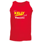 Kelly V1 Surname Thing - Funny Vest Singlet Unisex Tank Top