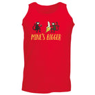 Mines Bigger Monkey - Funny Vest Singlet Unisex Tank Top