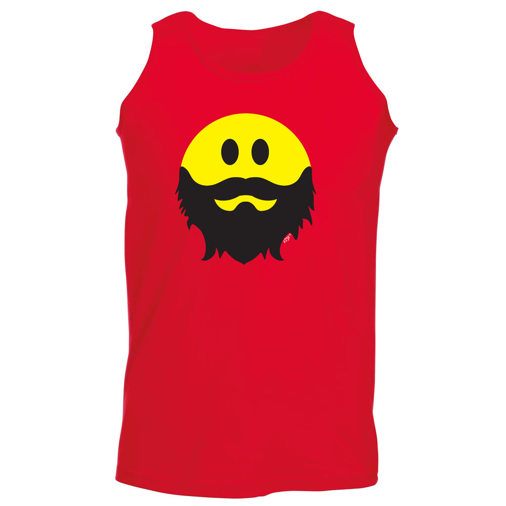Bearded Smile - Funny Vest Singlet Unisex Tank Top