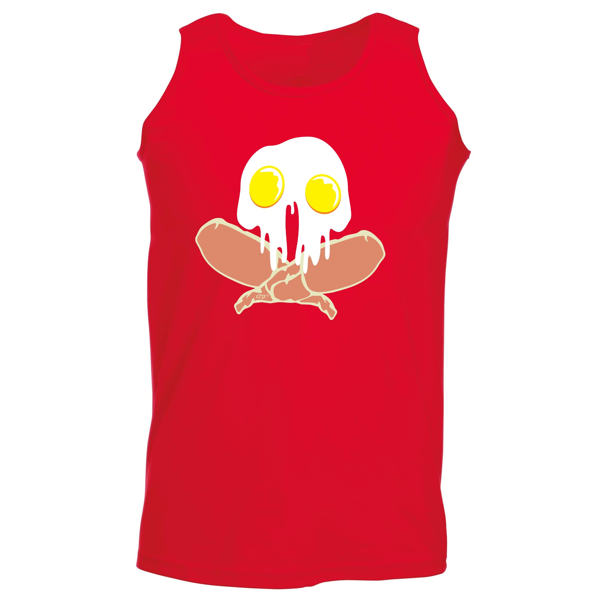 Ghoul Breakfast - Funny Vest Singlet Unisex Tank Top